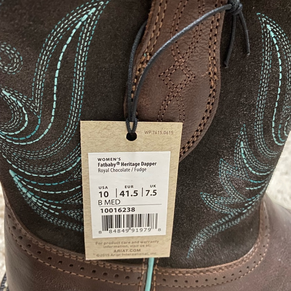 Ariat cowboy/cowgirl boots. Never worn